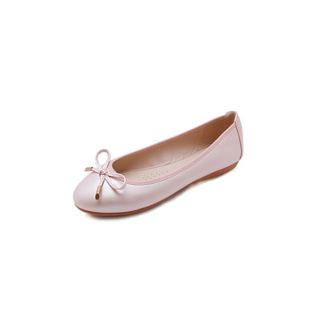 

Woobling LADIES FLAT SLIP-ON WORK SCHOOL SHOES DOLLY COMFY BALLET PUMPS SHOES