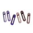 thumbnail image 3 of 6x Alligator Hair Barrettes, Hair Clips Small Styling Decorative Fashion Hairpin Duck Bill Clips, for Bangs Hairstyle Women. , Brown, 3 of 8