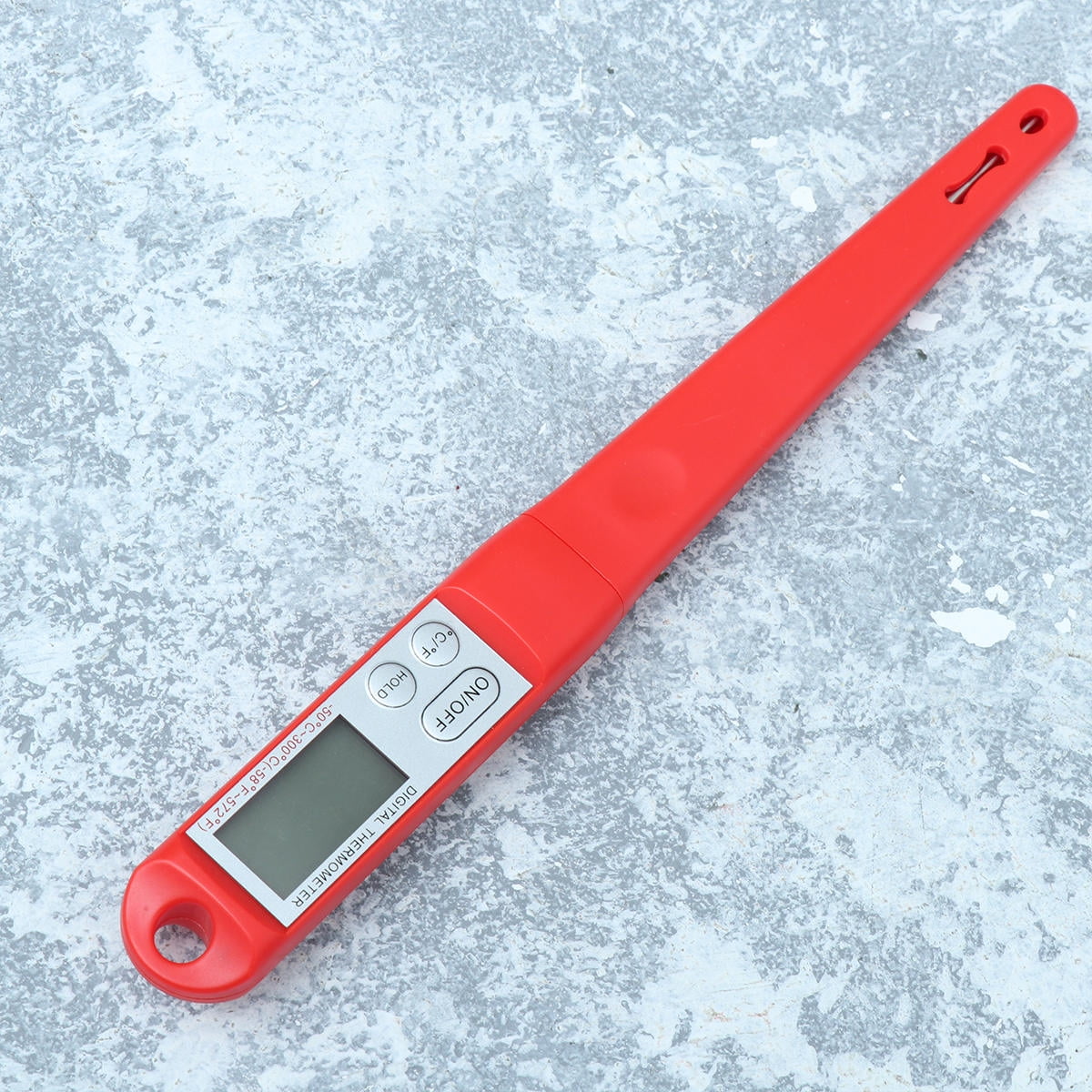 GOOHOCHY Household Thermometer Electronic Temperature Measurement Pen Style Red 1Pcs