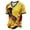 Yellow, variant on Mens Germany Football Tshirts Short Sleeve V Neck Football Tshirts for Men National Flag Colors Graphic Casual Breathable Workout Tee Top,Black,M