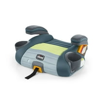 Chicco GoFit ClearTex Plus Backless Booster Car Seat with LATCH, Tropic Green