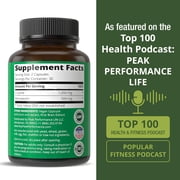 Peak Performance L-Lysine + Monolaurin Immune Support Supplement, Skin & Lip Care, 60 Count