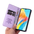 thumbnail image 2 of Funda para OPPO A38 4G/A18 4G Estuche de Cuero PU Tipo Cartera con Ranuras para Tarjetas y Cierre Magnético, 2 of 5