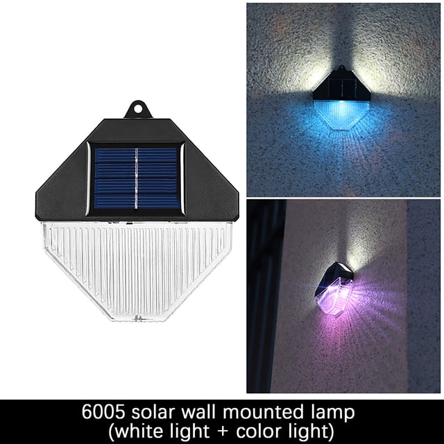 ZZwxWA Prix Réduit 2 Pcs Éclairage Décoratif de Jardin Maison Extérieur Cour LED Capteur Extérieur
