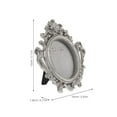 thumbnail image 2 of BESTYASH Marco De Resina Vintage Plateado Con Detalles Para Y Bodas, 2 of 8