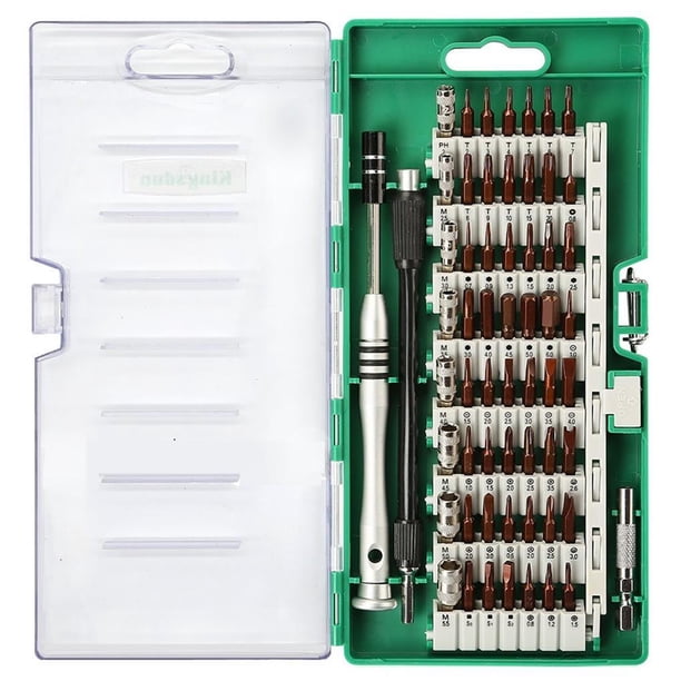 Juego De Destornilladores 60 En 1, Brocas Magnéticas De Precisión, Juego De Destornilladores Diy, Herramientas De Reparación De Teléfonos Móviles sonducket TO004177-00