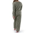 thumbnail image 5 of Fruit of the Loom Women's Sleep Soft & Breathable Long Sleeve Top & Pant Set, Sizes S-4X, 5 of 19