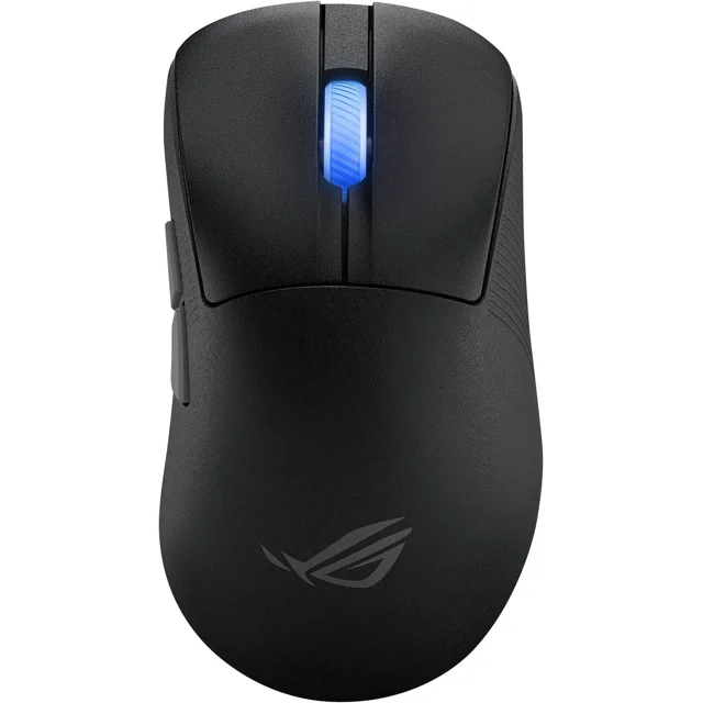 ASUS ROG Keris II WL Ace (54-gram ergonomic mouse, 42000-dpi, ROG Micro Switch, SpeedNova wireless technology, ROG Polling Rate Booster, 4000 Hz in wireless mode, up to 8000 Hz in wired mode) - Black