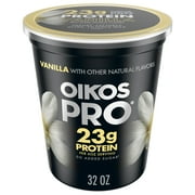 Oikos Pro 23g Protein, Vanilla Yogurt-Cultured Dairy Product Tub, 32 oz