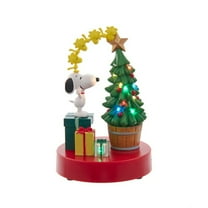 Kurt Adler Battery Operated Peanuts Musical Light-Up Table Piece