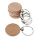 thumbnail image 2 of 5pcs de Etiquetas Naturales para Llavero de Regalos Artesanales Grabados Hechos redondo 37x37mm BLESIY Etiquetas de madera natural en blanco, 2 of 8