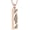 Rose Gold, variant on Cube Bar with 3D Wings Urn Necklace for Ashes Human Pet Abalone Shell Bar Cremation Ash Jewelry Memorial Urn Pendant for Women Men