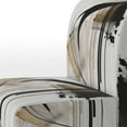 thumbnail image 4 of Designart "Gold Black Fusion" Upholstered Modern & Contemporary Accent Chair and Abstract Arm Chair - Multiple Color & Pattern, 4 of 7