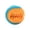 Orange, variant on 2.5 in TPR Dog Treat Ball for Training, Long-Lasting Rubber Chew Toy for Food Dispensing and Dental Health, Solid Color, Sky Blue