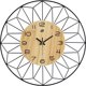 thumbnail image 1 of Reloj de pared Madera maciza Metal 40 cm Silencioso Sin tictac Reloj de pared Sala de estar Dormitorio Cocina Oficina Reloj de pared grande Madera natural Clásico moderno, 1 of 5