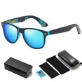 thumbnail image 1 of Lunettes de Soleil Unisexes Rétro Polarisées avec Boîte, pour Activités Extérieures comme Cyclisme Course Conduite Pêche, 1 of 5