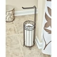 thumbnail image 5 of iDesign, Bronze Toilet Paper Steel Reserve, 5 of 9