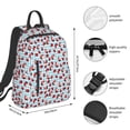 thumbnail image 4 of Balery Flowers and Lady Bugs Lightweight Backpack for Men and Women - Durable and Water-Resistant, Ideal for School, Work, Travel, and Everyday Use, 4 of 9