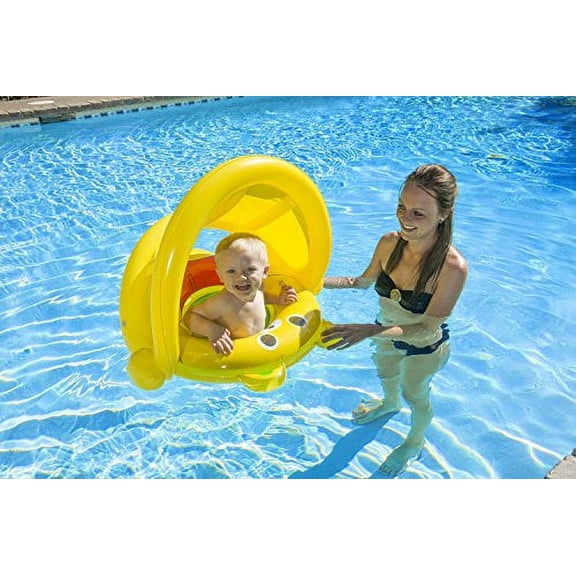 Poolmaster Baby Bear Rider Swimming Pool Float for Toddlers
