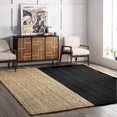 thumbnail image 1 of Aizza Trends Handmade Hand Braided Natural Jute Floor Area Rug | Floor Carpet Rug | Floor Mat | Home Decore Rug, 1 of 2