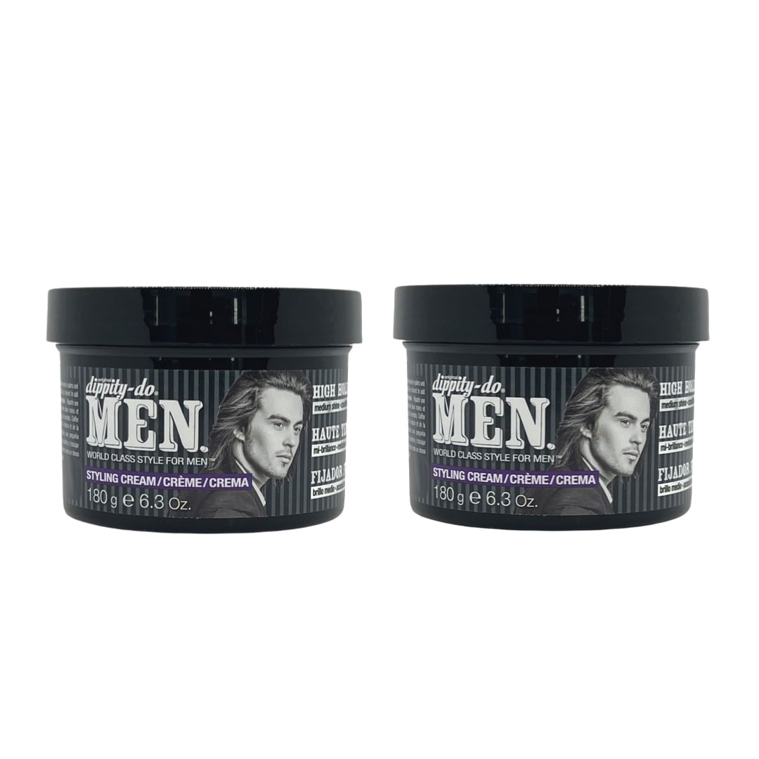 Dippitydo Men Styling Cream 6.3 Oz (Pack of 2)