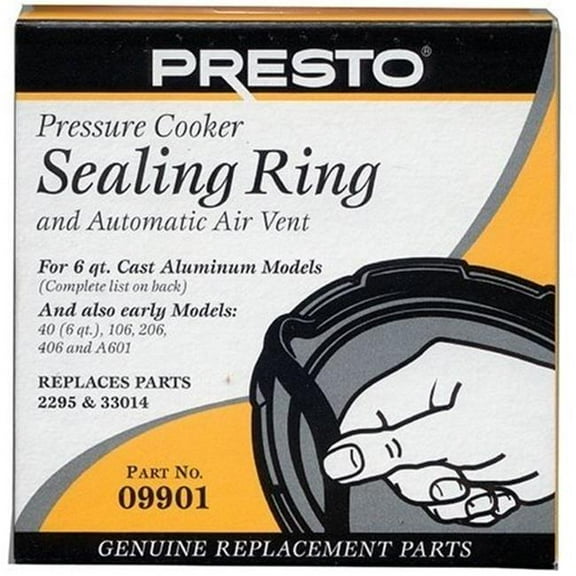 Presto  Sealing Ring for 6 qt. Aluminum Pressure Cooker