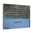 thumbnail image 2 of Scripture Walls Isaiah 40:31 Renew Their Strength Christian Wall Art Bible Verse Print Ready to Hang Unframed, 2 of 18