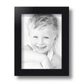 thumbnail image 2 of ArtToFrames 6" x 8" Satin Black Picture Frame, 6x8 inch Black Wood Poster Frame (WOM-4654), 5 Pack, 2 of 7