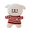 C:Red Stripe, variant on Soft Animal Plush Maltese Dog-13.8 ''Backpack Puppy Plush Toy Cute Stuffed Animal Toy Kid's Gift