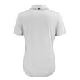 thumbnail image 3 of Women's-Cutter & Buck  Gray Columbus Crew Coastline Epic Comfort Eco Recycled Polo, 3 of 3