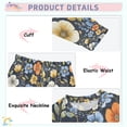 thumbnail image 3 of FORMRS Long Sleeve Top and Pants Pajama Set for Niños 2-Piece Sleepwear, Sizes 18M-8Y, Navy Floral Pattern, 3 of 6
