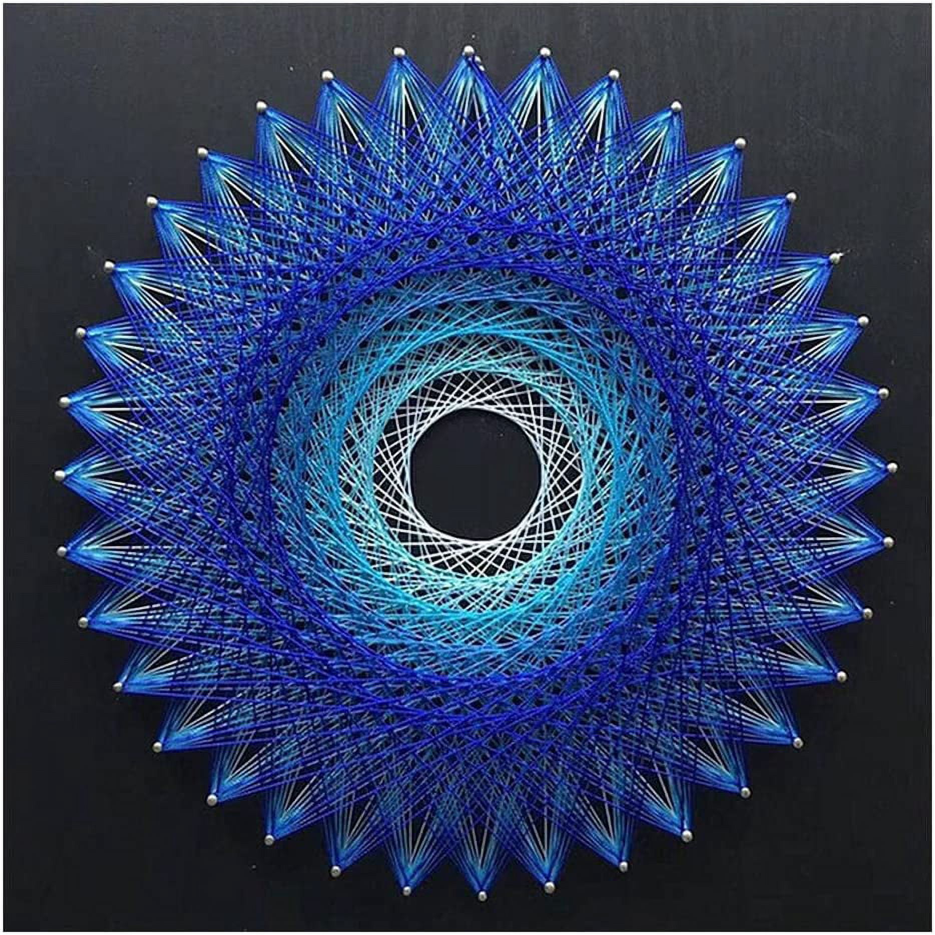Nvzi Creative String Art Kits for Childern Adults Crafts - , Blue