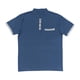 thumbnail image 4 of Playera Elvqul Caballero Manga Corta Azul Casual Cuello Mao Botones Liso, 4 of 7