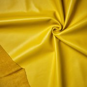Newbury Leathers, Italian Nappa, Side, Yellow