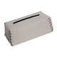 thumbnail image 3 of Caja de pañuelos Caja de almacenamiento de pañuelos Decoración Multifuncional Compacto Elegante Almacenamiento Gris, 3 of 9