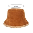 thumbnail image 6 of Fishman Hat Warm Bucket Hat Plush Basin Hat Winter Hat and Autumn for Men and Women, 6 of 7