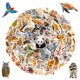thumbnail image 1 of 100 Pegatinas De Animales De La Selva, Safari, Zoológico, Animal Salvaje, Para Ordenador Portátil, Botella De Agua, Ordenador, Refrigerador, Equipaje, Teléfono, Bicicleta, Adolescentes (Animal De La S, 1 of 5