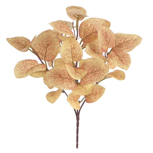 Toystoory Hojas de eucalipto Planta artificial Hojas Centro de Hojas Oficina en el hogar Fiesta de boda Decoración Planta Plantas Artificiales amarillo Toystoory HA6648-05B
