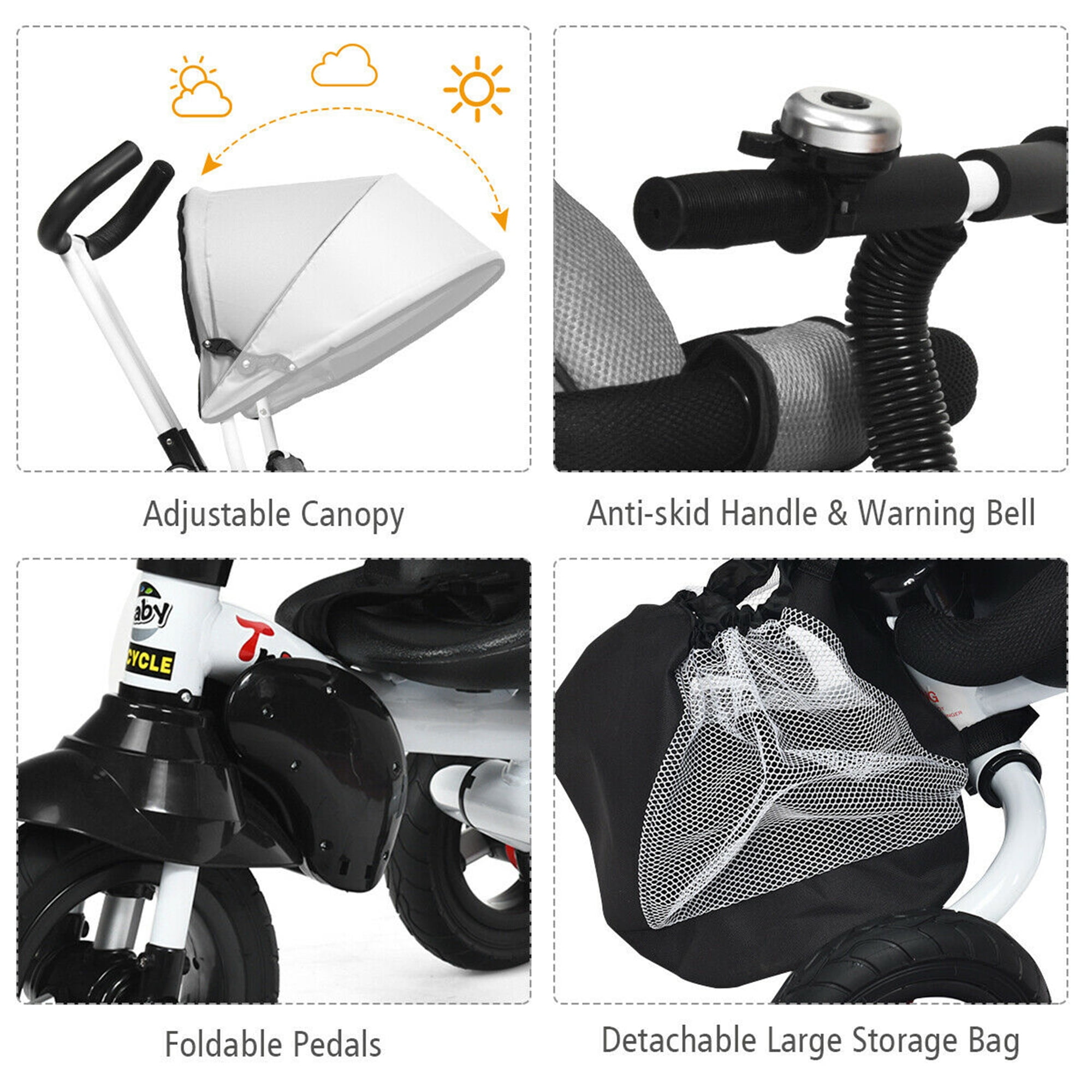 6 in 1 baby bike
