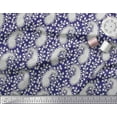 thumbnail image 3 of Soimoi Rayon Fabric Floral & Paisley Block Print Sewing Fabric Yard 56 Inch Wide, 3 of 3