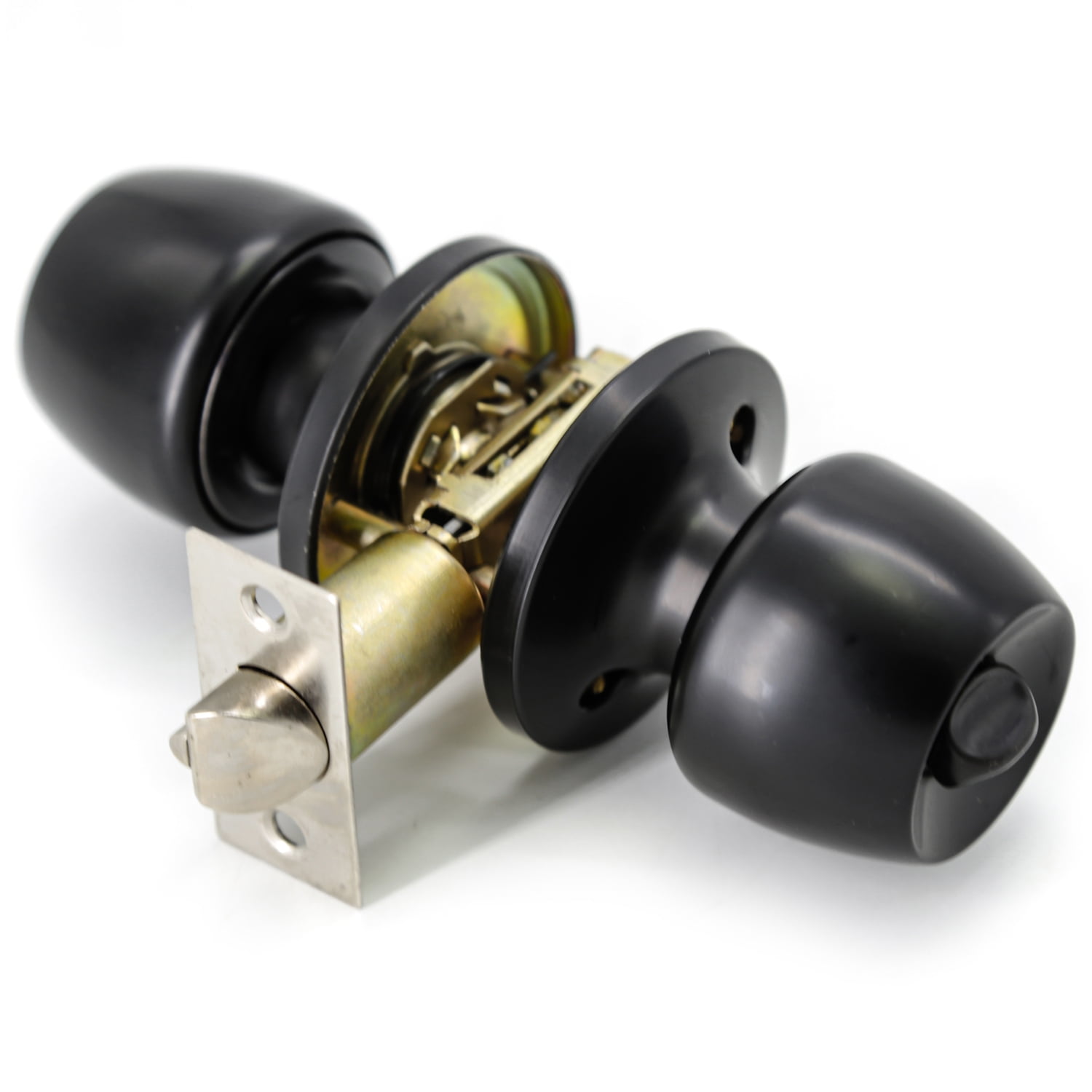 Villar Home Designs Door Knob Versa Black Keyed 10 Pack