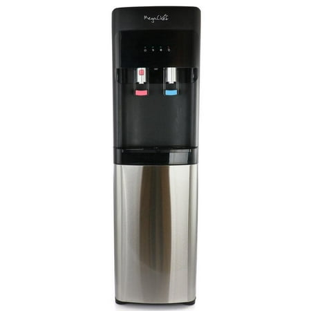 MegaChef Silver Free Standing Bottom Loading Water Dispenser