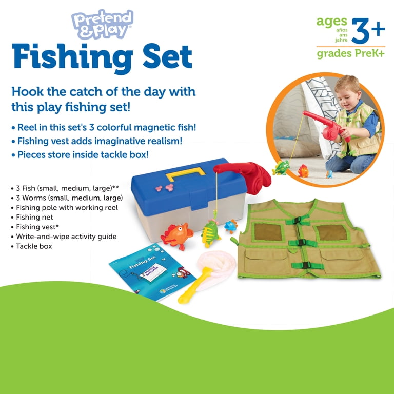 Learning Resources Fishing Set, Pretend Play Bath Toy photo 6