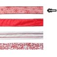 thumbnail image 2 of Maison de Noël Noël Fil de Fer Bord Ruban Flocons de Neige Rouges avec Bord Rouge, 2 of 2