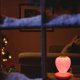 thumbnail image 4 of Luz de noche de fresa creativa, luz led de noche táctil recargable por usb, miniluz de ambiente, 4 of 7