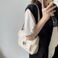 thumbnail image 5 of Nuevo bolso de mano retro con nicho de cadena para colgar sobre un hombro y una axila con gran capacidad., 5 of 5