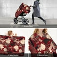 thumbnail image 6 of Car Seat Cover Baby - African Women A Breathable Infant Car Seat Cover for Baby Carseat, Lightweight Comfort Baby Essentials Must Haves Newborn Stuff for Girl Boy, 6 of 7