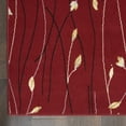 thumbnail image 4 of Nourison Grafix Transitional Botanical Red 3' x 5' Area Rug, (3' x 5'), 4 of 7