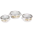 thumbnail image 1 of Juego de 3 Ollas de Peltre con Tapa 12, 14 y 16 cms Hot Spot Z479, 1 of 3