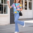thumbnail image 6 of JUMEYU Tween Outfit 2pcs Girls Clothes Zip Up Hoodie Shirts and Jogger Pants for Kids Summer Spring Outfits Size 10-11 (Blue,10-11 Years), 6 of 8